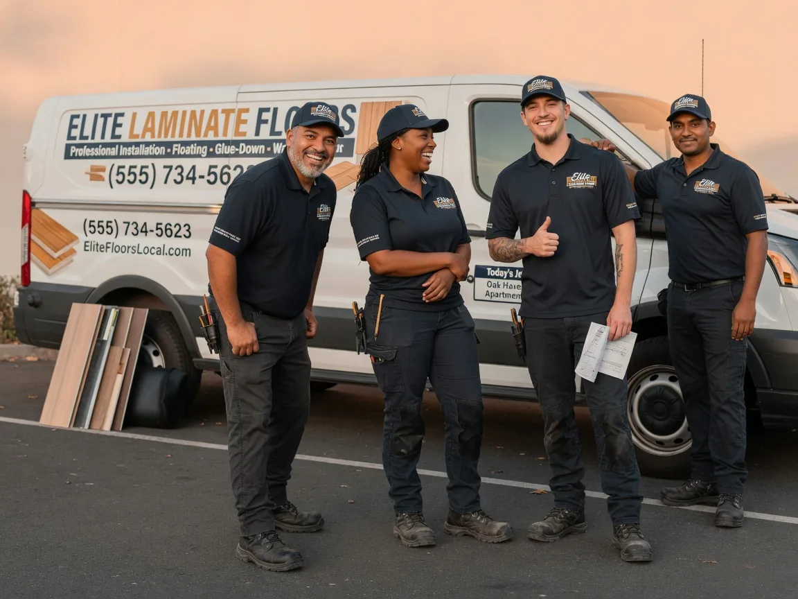 Laminate flooring installation company in Uniontown, OH
